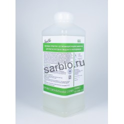 SARBIO  SELENA(ЧАС) концентрированное моющее средство с дезинфицирующим эффектом, бутылка 1 кг